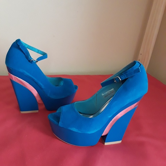 Women's DbDk Heels Suede Gold Size 8 - Picture 2 of 8